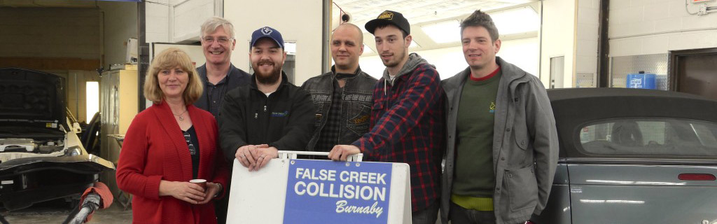 Innovative Autobody Shop False Creek Collision Stays (Way) Ahead of Environment Canada’s VOC Regulations