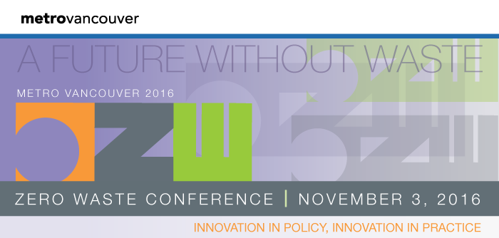 A Future Without Waste – National Zero Waste Conference – November 3